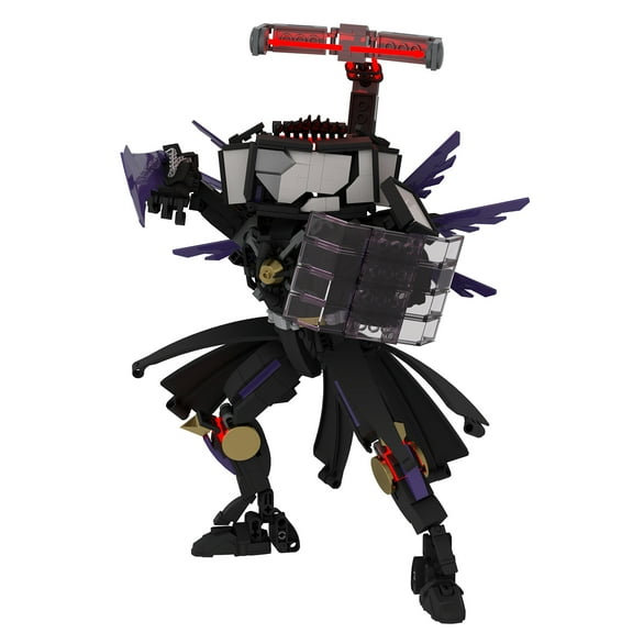 Wizlyzo Upgraded G076 Toilet Figure Set  709PCS Funny Battle Bricks Battle Damage Titan TV Man Soldier for Parties