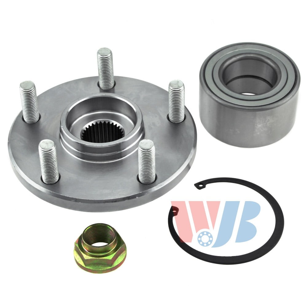 Wjb Wa518509 Front Wheel Hub Bearing Module Kit Cross Reference Timken Fits select 19922003
