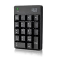 thumbnail image 1 of Wkb6010ub Wireless 18-Key Numeric Usb Keypad, Black | Bundle of 5 Each, 1 of 7