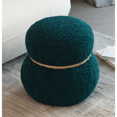 thumbnail image 1 of Wkj1Y Dark Green Snowman Stool, Playful Cute, Round Belly, Charming Addition for Any Space, 1 of 9