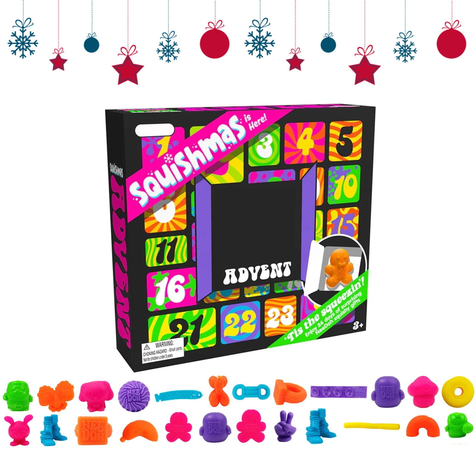 Wldoasz Advent Calendar 2024, Squishy Advent Calendar for Kids