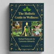 Wldoasz The Holistic Guide to Wellness : Herbal Protocols for Common Ailments,Health Literacy Book with Pictures Craft Remedies By Dr. Nicole Apelian