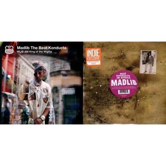 Wlib Am: King Of The Wigflip & Medicine Show #3 - Beat Konducta In Africa (2LP/Deep Purple Vinyl) (I)
