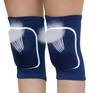  Basketball Knee Pads Compression Leg Sleeves For Volleyball  Football Weightlifting Blue S
