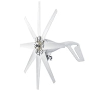 Wliqien 2000W Wind Turbine Generator Kit, 8-Blade Wind Power Generator, 24V Windmill Generator Kit for Solar Wind System Marine RV Home