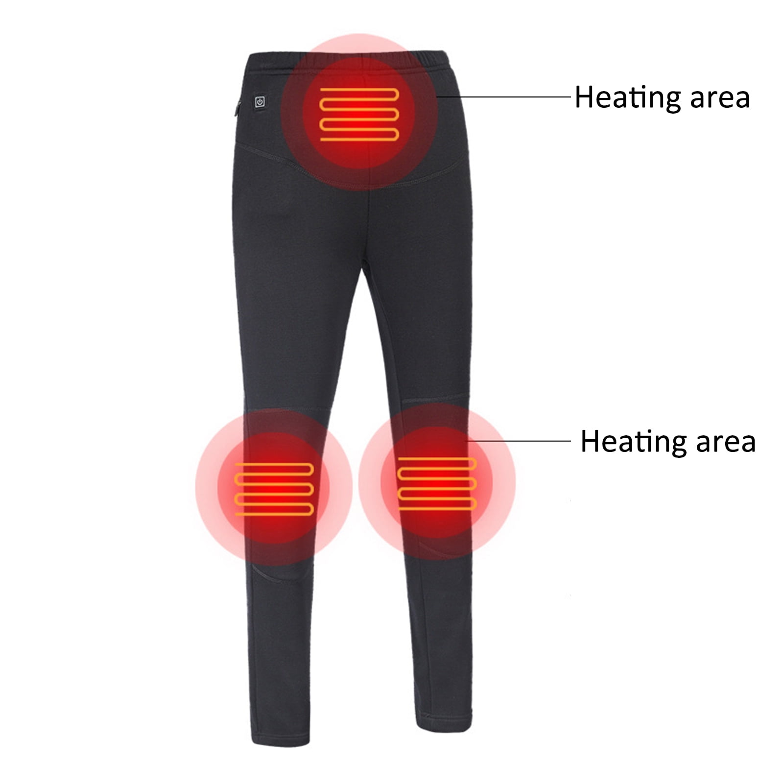 Wliqien Pants 3 Temperature Modes Heating Heated Trouser Women Winter