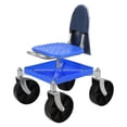 thumbnail image 1 of Wliqien Rolling Gardening Seat, Height Adjustable Garden Work Seat with Wheels, Heavy Duty Garden Tool Cart with Storage Tray for Seniors Yard Patio Work, 330 Lbs Capacity, 1 of 6