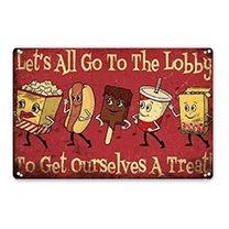 Wllo0ord Coke partyMetal Tin Sign 8X12 inch Metal Posters Metal Signs Vintage Wall Art for Home Wall Decor Home Office Decoration for Decor Wall Decor Vintage Tin Signs