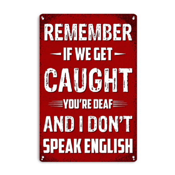 Wllo0ord Funny Garage Signs, Man Cave Sign Wall Art Decor for Men Metal Bar Tin Signs for Home Bar Decor Vintage Posters for Bedroom Cool Room Sign Man Cave Accessories Gifts 8x12 Inch