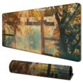 Wllo0ord Japanese Mouse Pad 31.5x11.8 in