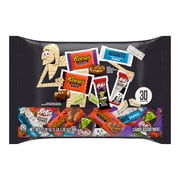 Hershey's, Kit Kat and Reese's Assorted Flavored Snack Size, Halloween Candy Bag, 17.28 oz (30 Pieces)