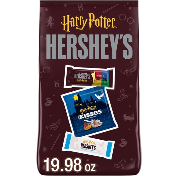 HERSHEY'S Assorted Harry Potter, Halloween Candy Bag, 19.98 oz