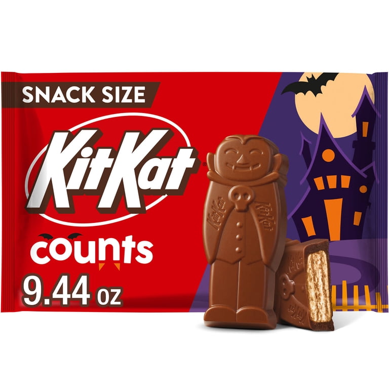 KITKAT, Snack Size Candies, 9.44oz, Milk Chocolate Wafer - Walmart.com