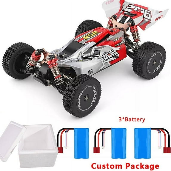 Wltoys 144001 1/14 2.4g 4wd High Speed Racing Rc Car Vehicle Models 60km/h (custom Package) No Color Box