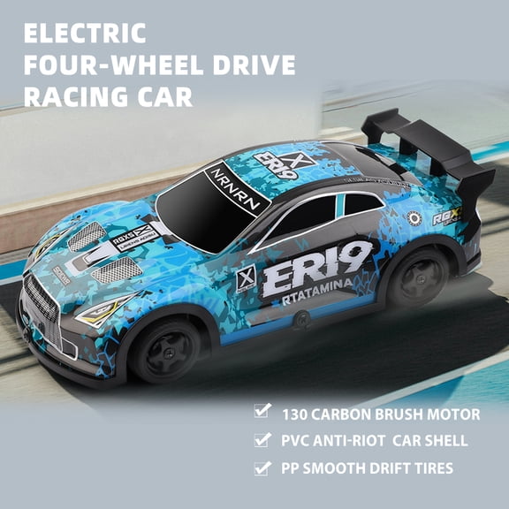 Wltoys 22206 RTR 1/22 2.4G 15km/h Racing Car Metal Chassis Toy Gift Blue