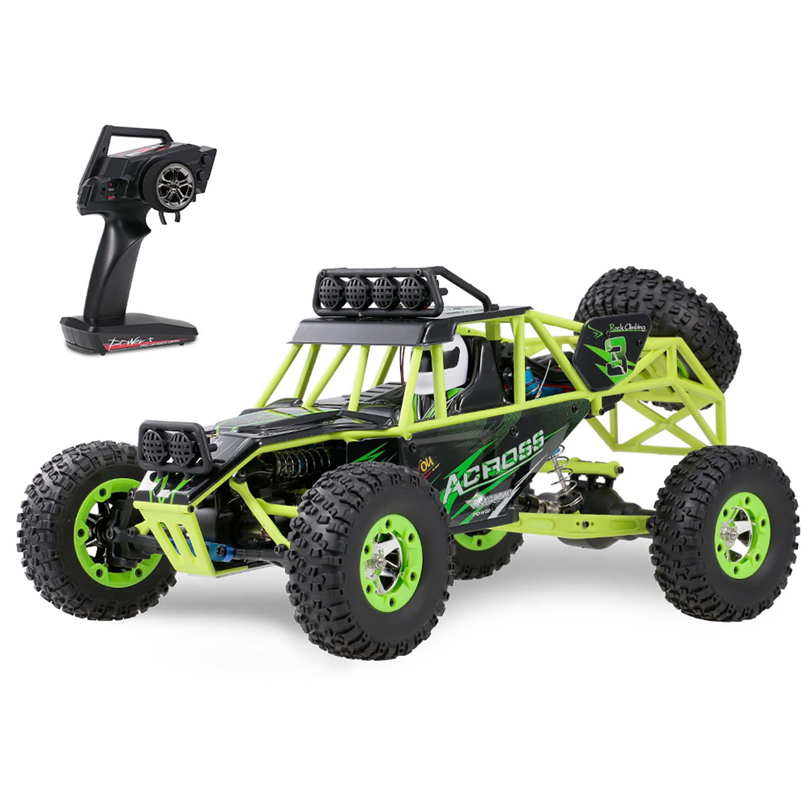Wltoys 50km/h High Speed RC Car 1/12 2.4G 4WD Off Road Car RC Rock Crawler  Cross-country RC Truck