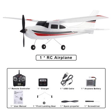 Aircraft Fixed Wing RC Plane Fall-Resistant Airplane Outdoor Toy With