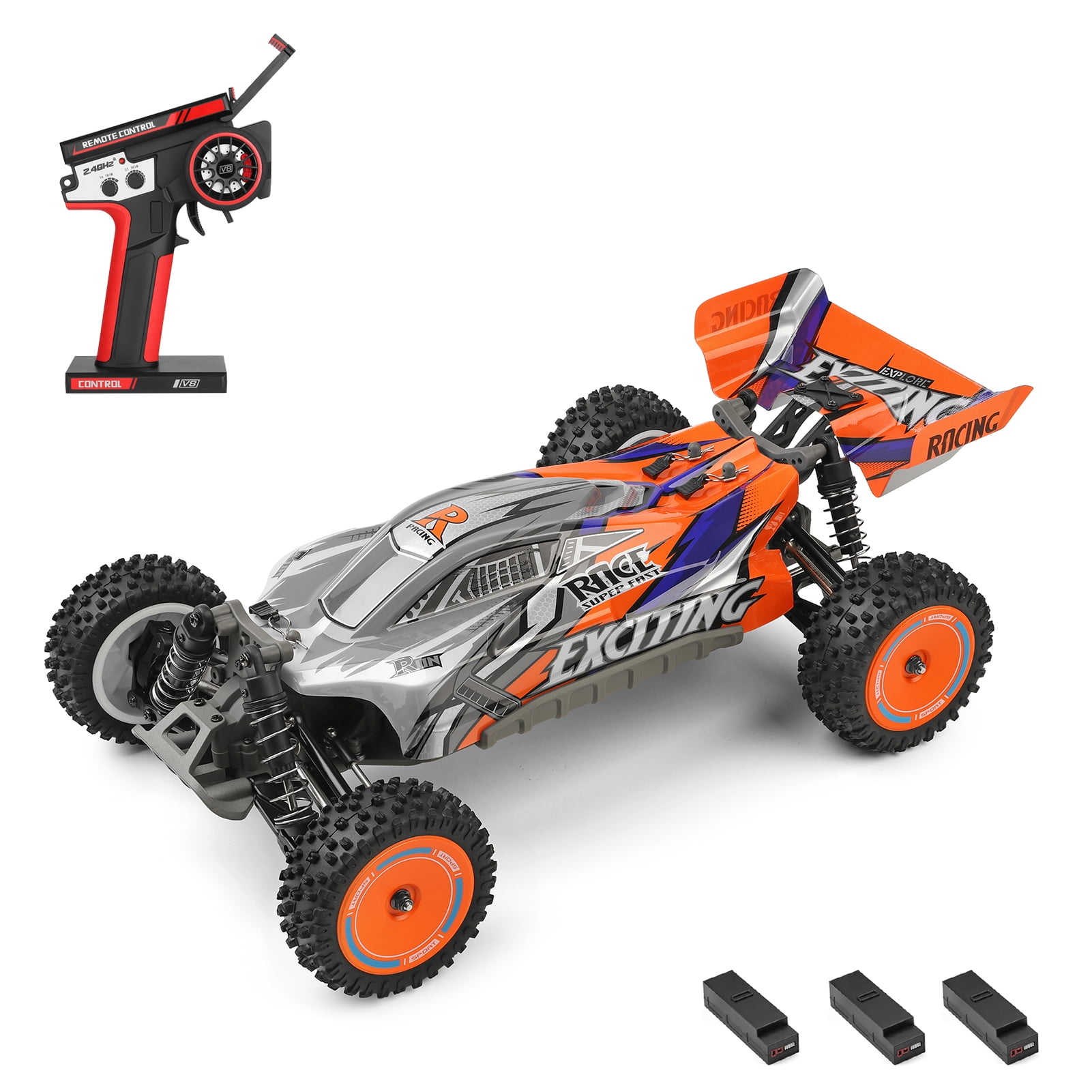 Wltoys Remote control car,Car 1/12 Speed Vehicle 3 Battery 1/12 Speed