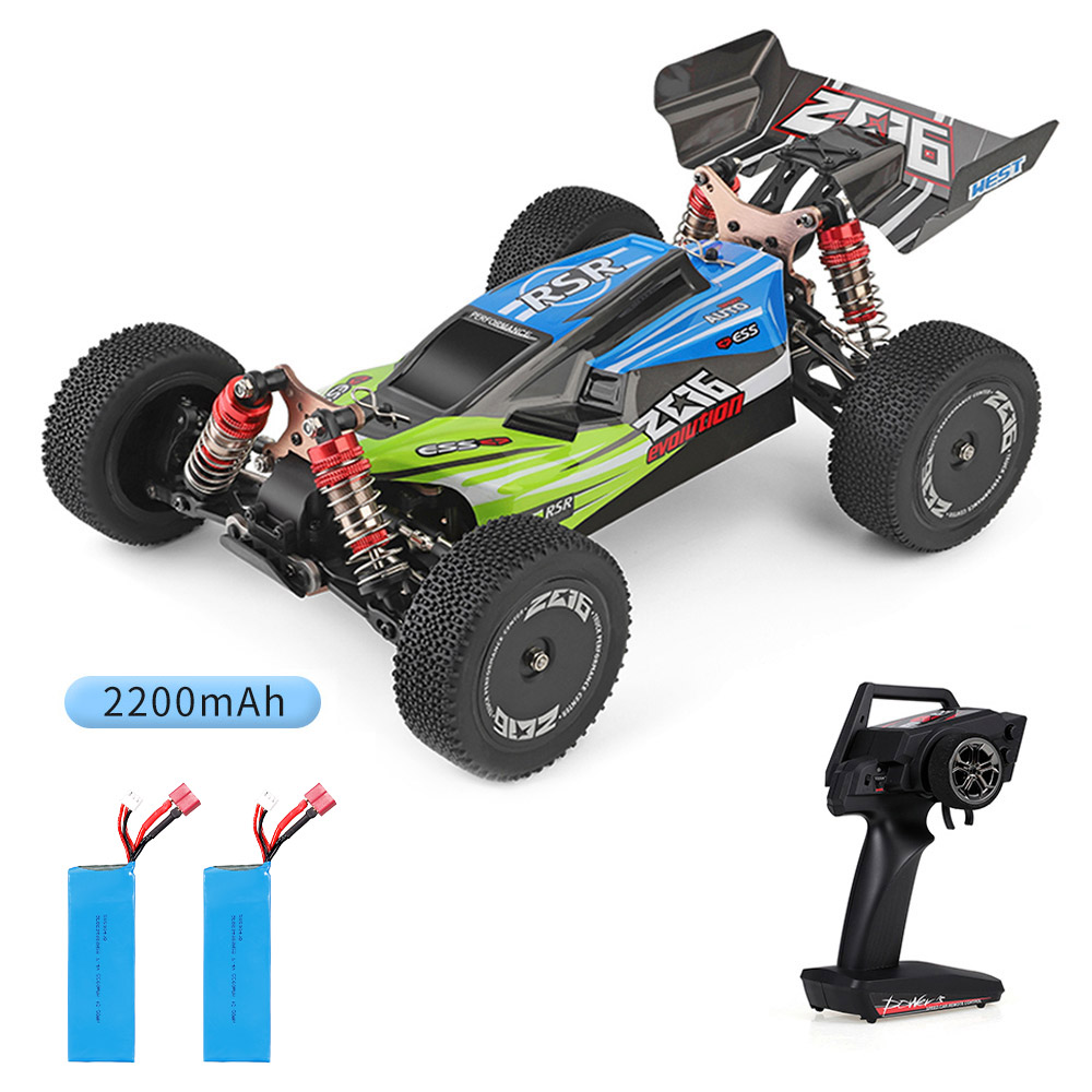 Wltoys XKS 144001 1/14 RC Car High Speed Racing Car 2200mAh Battery 60km/h 2.4GHz RC 4WD Off-Road Drift Car RTR - image 1 of 7