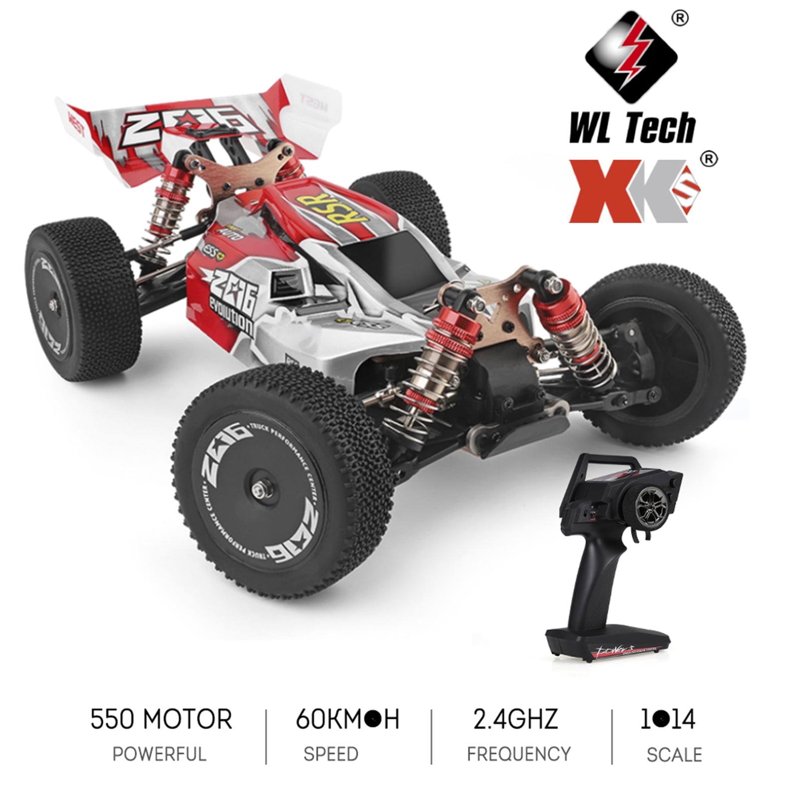Wltoys XKS 144012 Remote Control Car 60km/h High Speed 1/14 2.4GHz