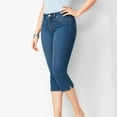 thumbnail image 1 of Wlynlyn Denim Capris for Women Casual Summer High Waisted Pull on Capri Jeggings Stretchy Slim Fitted Cropped Jeans with Pockets, 1 of 3