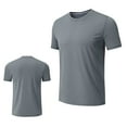 thumbnail image 1 of Wlynlyn Mens Active T-Shirts Short Sleeve Crew Neck Workout Tops Summer Quick Dry Running Gym Athletic Tees, 1 of 6