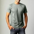 thumbnail image 1 of Wlynlyn Mens T-Shirts Crew Neck Casual Basic Tee Shirt Short Sleeve Loose Fitted Soft Plain Undershirt, 1 of 6