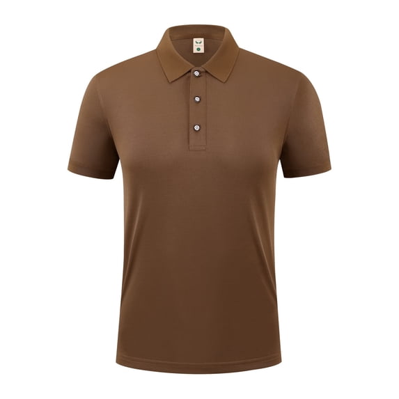 Wlynlyn Mens T-Shirts Short Sleeve Activewear Tees Tops Summer Daily Casual Collared Golf Shirts Outdoor Work Clothes