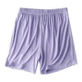 thumbnail image 1 of Wlynlyn Pajama Shorts for Women Plus Size Elastic Waist Soft Lounge Pjs Shorts Comfy Casual Sleepwear Bottoms, 1 of 5