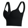 thumbnail image 1 of Wlynlyn Racerback Sport Bras for Women Seamless Push up Yoga Bras Crewneck Stretchy Soft Workout Gym Bras Large, 1 of 5