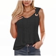 thumbnail image 1 of Wlynlyn Sleeveless Tops for Women Scoop Neck Tank Top Loose Fitted Tunic Top Blouses S, 1 of 6