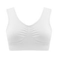 thumbnail image 1 of Wlynlyn Strapless Bra for Women Bra Wireless Tube Top Bralette Bra Seamless Push up Bras(White,X-Large), 1 of 4