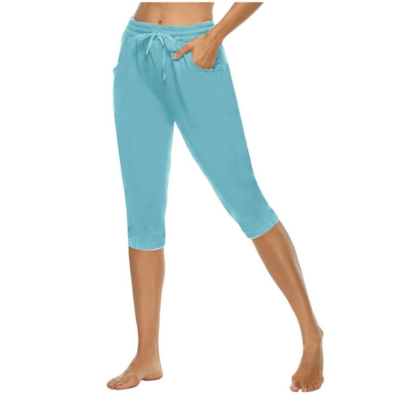 Wlynlyn Sweat Shorts for Women Drawstring Low Waisted Athletic Shorts Stretchy Casual Yoga Workout Shorts