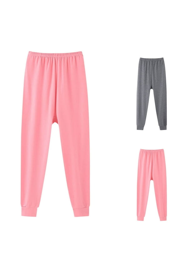 Toddler Clothes Boys Girls Cotton Pants Kids Elastic Waisted Lounge Pants Soft Comfy Long Pants Loungewear 8-9 Years