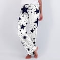 thumbnail image 1 of Wlynlyn Womens Pajama Pants High Waisted Straight Leg Soft Printed Pjs Bottoms Comfy Loungewear Sleep Trousers, 1 of 7