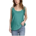 thumbnail image 1 of Wlynlyn Womens Plus Size Summer Tank Tops Scoop Neck Camisole Sleeveless T Shirts Casual Flowy Eyelet Cami Shirts Size S-3XL, 1 of 6