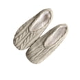 thumbnail image 1 of Wlynlyn Womens Slipper Socks Fleece Sherpa Lined Warm House Slippers Ankle Low Cut Slipper Socks(1 size,Beige), 1 of 3