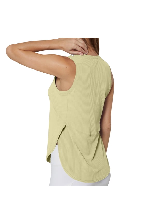 Workout Tank Tops for Women Loose Fitted Sleeveless Active Shirts Yoga Running Sports Gym Exercise Clothes XL