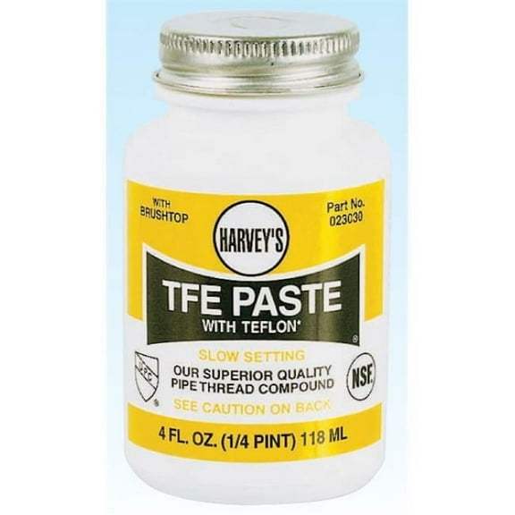Wm Harvey Co 1/4 Pint TFE Paste with Non Stick Surface