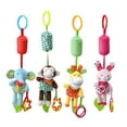 thumbnail image 1 of Wmkox8yii Baby Hanging Rattles Toys,Car Seat Toys for Babies 0–12 Months,Baby Soft Teether Toys,Early Cognitive Sensory Soft Hanging Toy for Crib Stroller Mobile Plush Toys, 1 of 4
