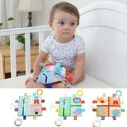 Wmkox8yii Baby Hanging Rattles Toys,Car Seat Toys for Babies 0–12 Months,Baby Soft Teether Toys,Early Cognitive Sensory Soft Hanging Toy for Crib Stroller Mobile Plush Toys