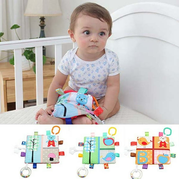 Wmkox8yii Baby Hanging Rattles Toys,Car Seat Toys for Babies 0–12 Months,Baby Soft Teether Toys,Early Cognitive Sensory Soft Hanging Toy for Crib Stroller Mobile Plush Toys