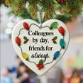 thumbnail image 1 of Wmkox8yii Sea Glass Friendship Decor,Heart Shaped Sea Glass Ornament,Timeless Friendship Heart Keepsake Gifts,Sea Glass Art Decor for Best Friends ,Christmas Tree Hanging Ornaments, 1 of 6