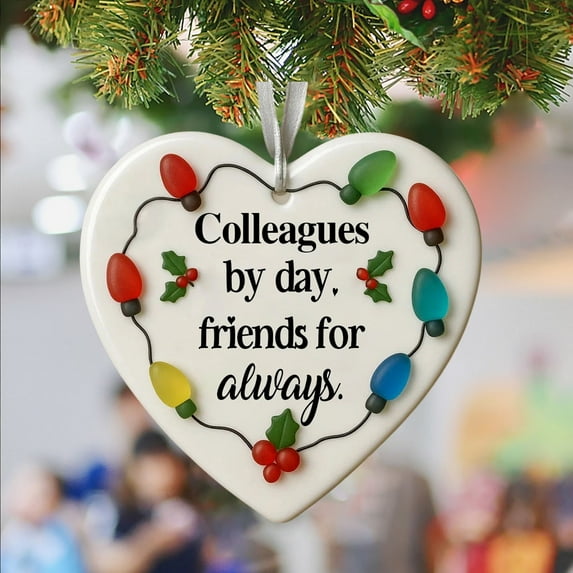 Wmkox8yii Sea Glass Friendship Decor,Heart Shaped Sea Glass Ornament,Timeless Friendship Heart Keepsake Gifts,Sea Glass Art Decor for Best Friends ,Christmas Tree Hanging Ornaments