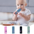 thumbnail image 1 of Wmkox8yii Silicone Baby Teething Toys,Remote Control Shape Teething Toys for Babies 3-12Months, Baby Silicone Chew Toys,Silica Soft Textured Teether Chew Toys Sensory Toys, 1 of 9