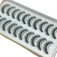 thumbnail image 1 of Wmool 10 Pairs False Eyelashes Natural Wispy Fluffy Fake Eyelashes Long Thick Lashes', 1 of 9