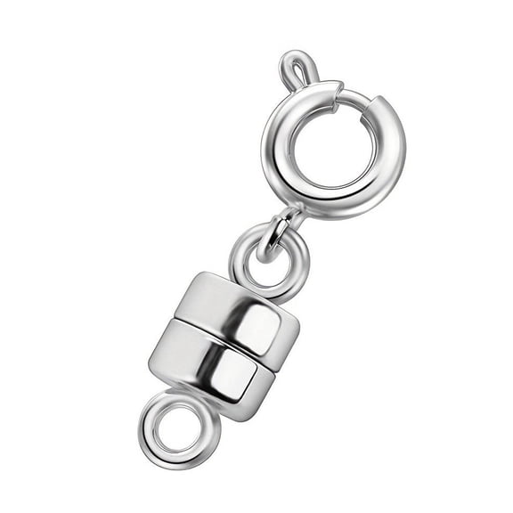 Wmool 10x Jewellery Clasps Lobster Hooks Magnetic Silver Gold Fastener Necklace.