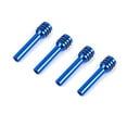 thumbnail image 1 of Wmool 4Pcs Auto Aluminum Alloy Interior Door Lock Knob Pull Pins For Car N3, 1 of 8