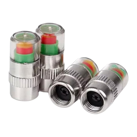 Wmool 4X Car Tyre Tire Prure Gauge Indicator Alert Monitoring Vae SensoUS