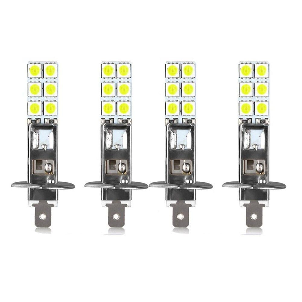 Wmool 4X H1 Super White LED Headlight Bulbs Kit High Low Beam Fog Lamp UK